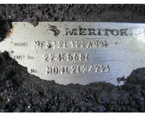 2016 MERITOR-ROCKWELL MFS-12E-122A-N AXLE ASSEMBLY, FRONT (STEER)